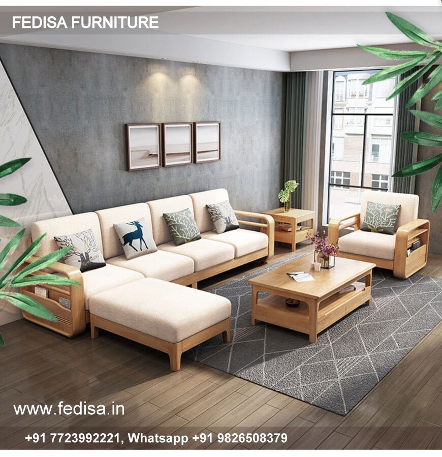 Wooden Sofa Set Wooden Chesterfield Sofa L Shape No-14897 Wooden Corner Sofa