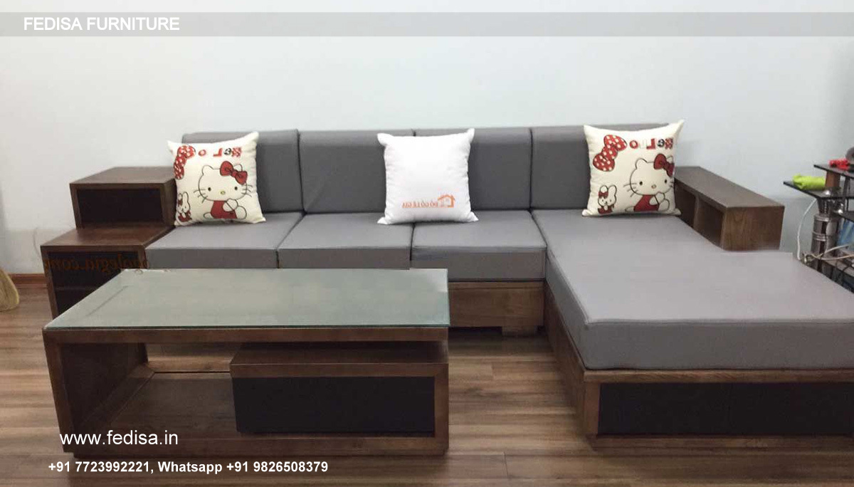 Wooden Sofa Set Wooden Modern Wooden Sofa Set No-14910 L Shape Sofa Set Wooden