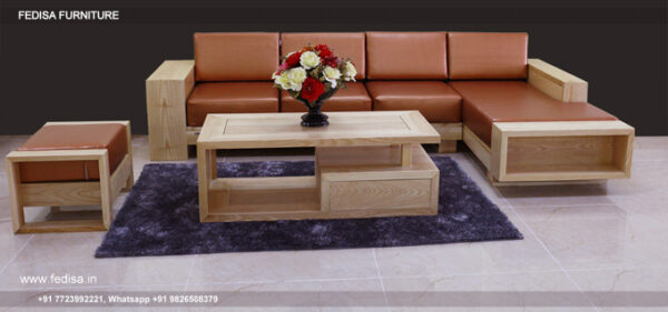 Wooden Sofa Set Wooden Light Sofa Set No-15001 Godrej Wooden Sofa