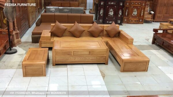 Wooden Sofa Set Wooden Sofa Set 5 Seater Under 15011 No-15033 Wooden Sofa Cushion Price