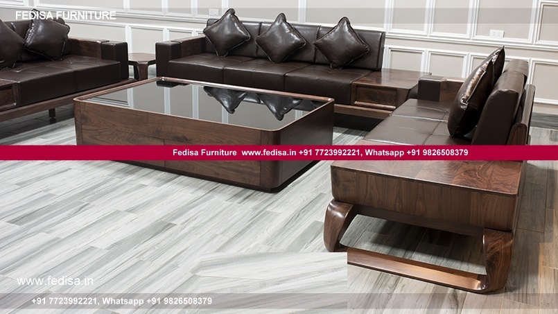 Wooden Sofa Set Wooden L Lounge Sofa No-15051 Wooden Carved Sofa Set