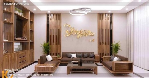 Wooden Sofa Set Wooden Wooden Sofa Set Near Me No-15076 Royal Oak Wooden Sofa Set