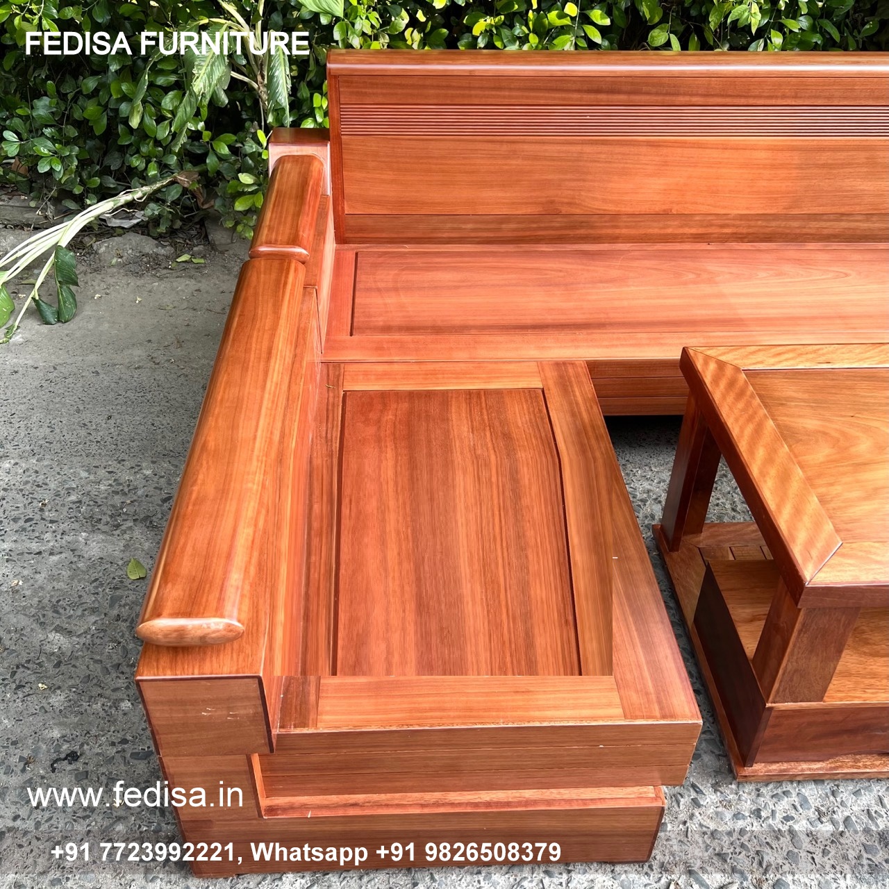 Wooden Sofa Set Wooden Urban Ladder L Shaped Sofa No-15104 Wooden Sofa Cushion Set