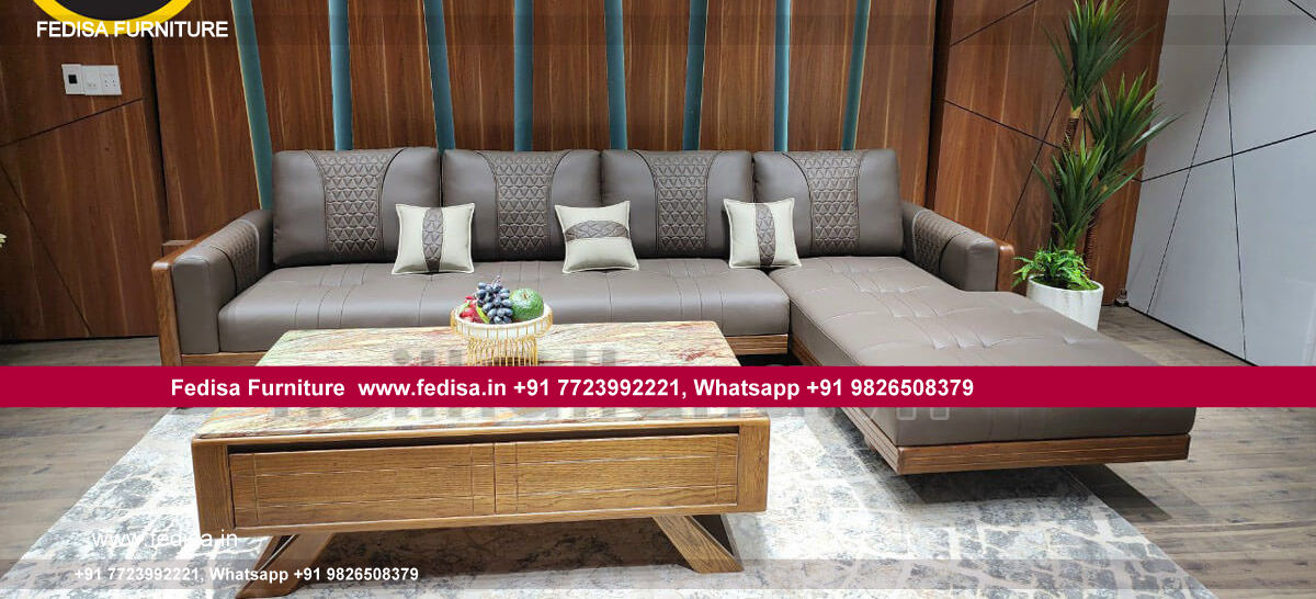 Wooden Sofa Set Wooden Amazon L Shaped Sofa No-15301 Wooden Corner Sofa Set