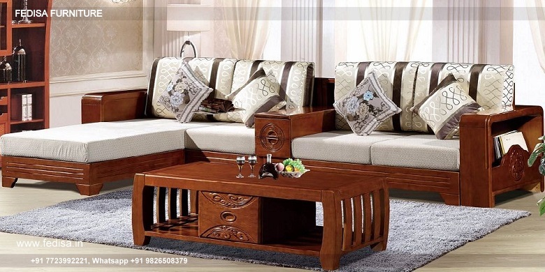 Black Wooden Sofa Set Affordable L Shaped Couch Lounge Sofa Sectional U Shaped Reclining Sectional