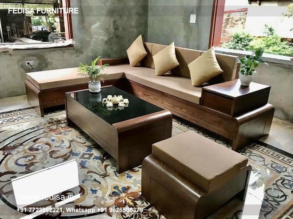 Antique Teak Wood Sofa Set Mini L Shape Sofa Double Bed Sofa Set Sofa Set Showroom Near Me
