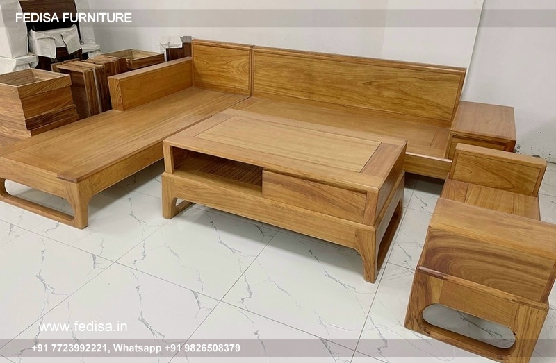 Maharaja Sofa Wooden Blue Living Room Furniture Sets 7 Seater Sofa L Shape Ledar Sofa Set