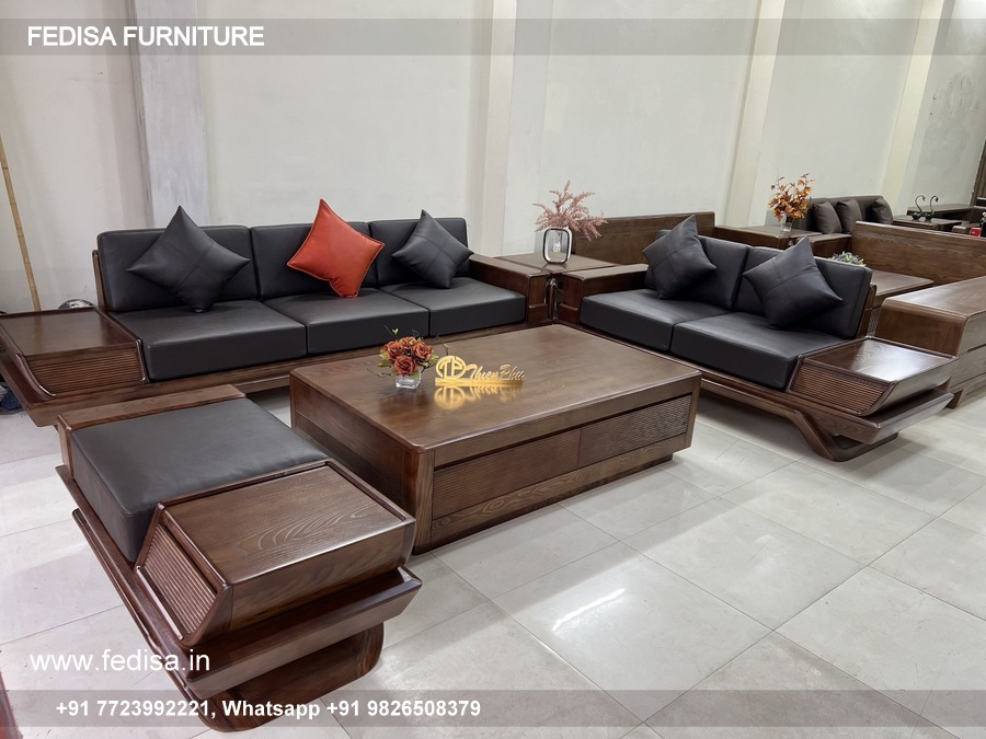 Wooden L Shaped Sofa With Storage Affordable Couch Set L Corner Sofa Set Wooden Sofa Set Below 5000