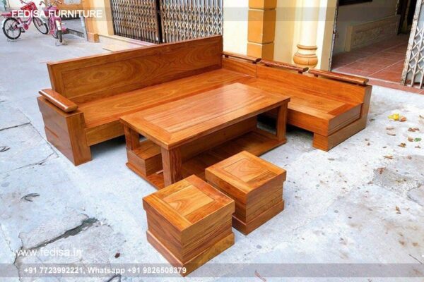 Wood Craft Sofa Sets L Shaped Sofa Recliner Home Furniture Sofa Set 5 Seater Sofa With Table