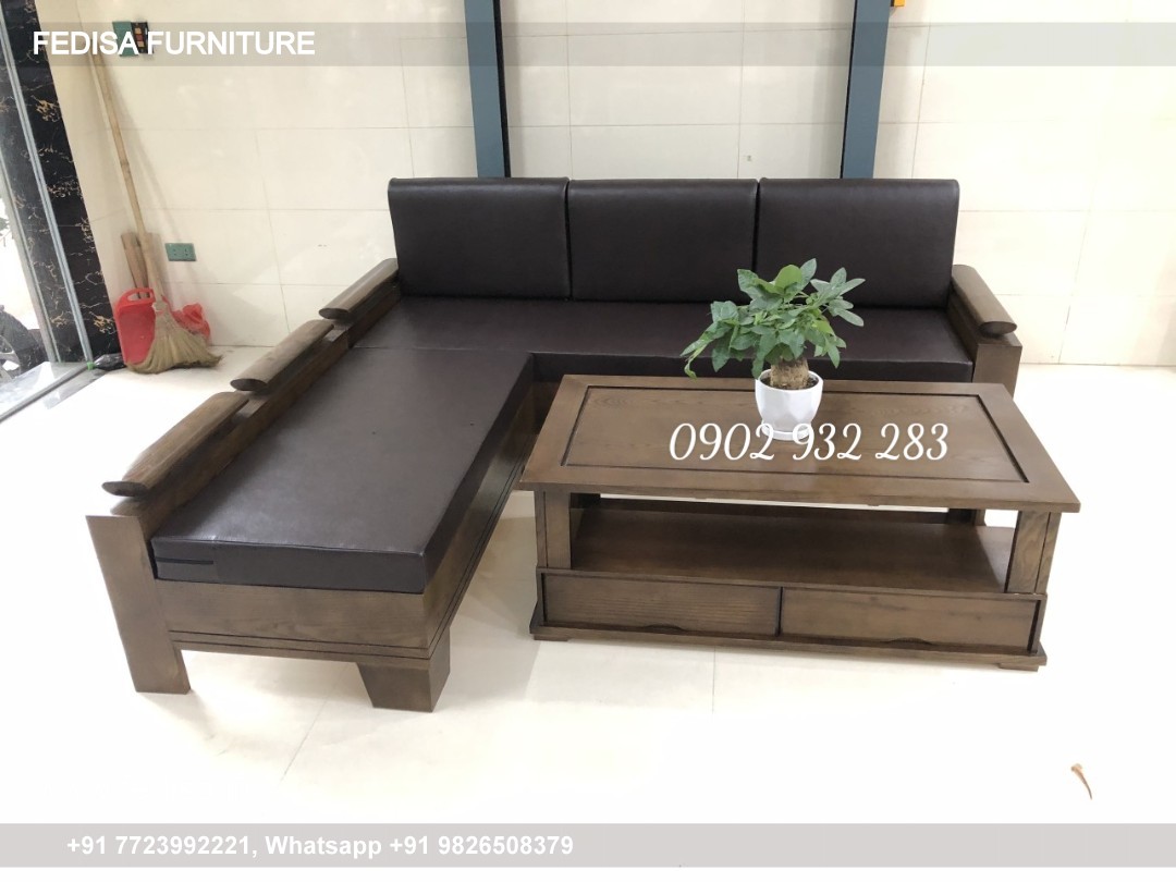 Sagwan Lakdi Ka Sofa Wooden Corner Sofa Wooden Sofa Price L Shape Wooden Sofa