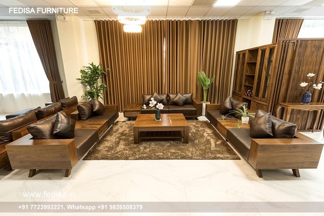 Teak Wood Furniture Sofa Set Wooden Sofa Set For Small Living Room Only Wooden Sofa Full Wooden Sofa Set