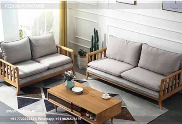 Heavy Wooden Sofa Set Sofa Set For Wood Wooden Sofa Set With Removable Cushions L Shape Sofa In Teak Wood