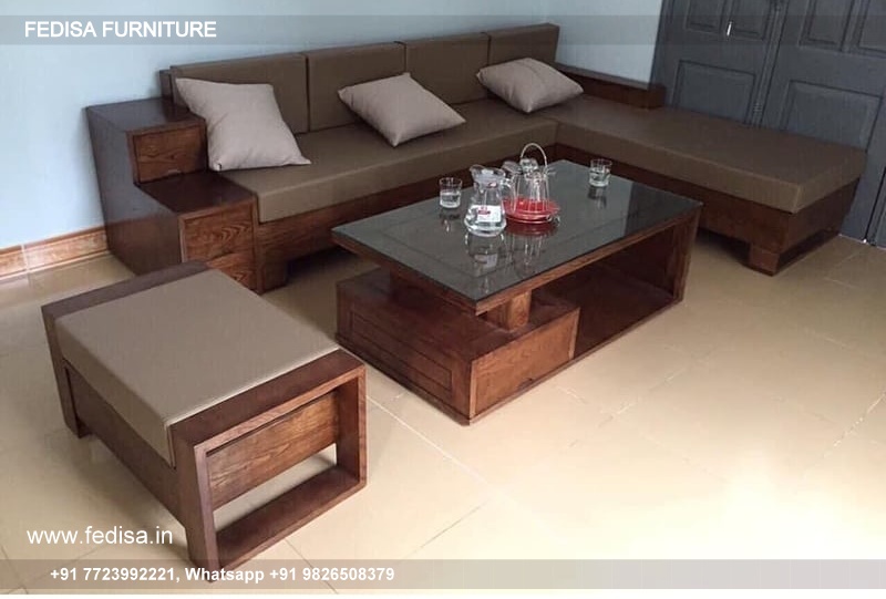 Fedisa Wooden Furniture Sofa Set Under 15000 L Sofa Set Sofa And Chair Set