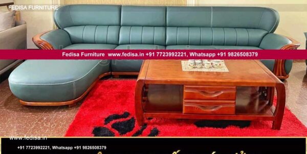 Wooden Teak Wood Sofa Set 6 Seater Corner Sofa Sofa Chair Set Single Seat Sofa