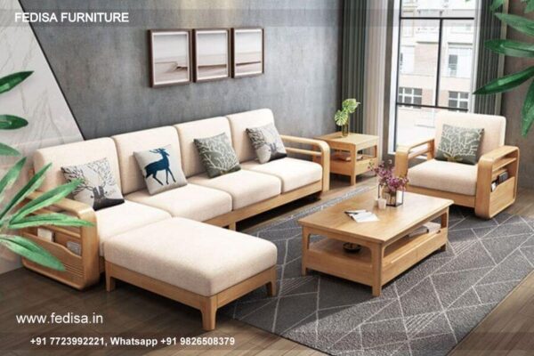 Wood Sofa For Living Room L Shape Sofa Set Price Cheap Living Room Furniture Sets Drawing Room Sofa Set