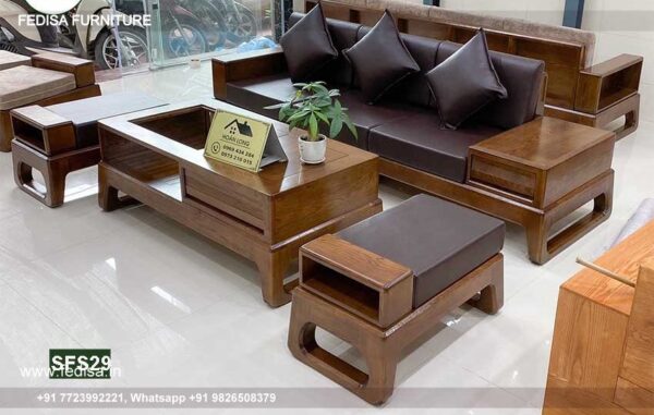 Lakri Ka Sofa Leder Sofa Set 3 Set Sofa 5 Seater L Shape Sofa
