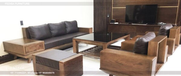 Wooden Street L Shape Sofa Couch Sets Near Me Sofa Price Below 5000 Setty For Living Room