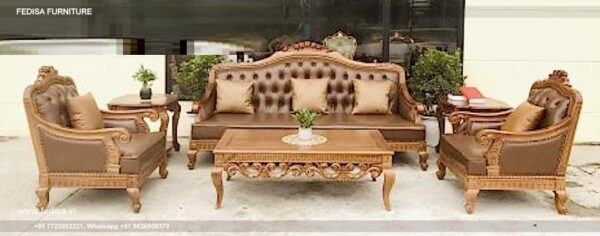 Beautiful Wooden Sofa Ss Sofa Come Bed Light Brown Sofa Set Victorian Style Sofa Set