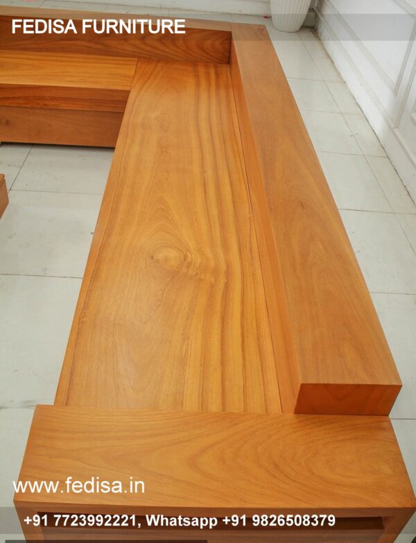 Fedisa Wooden Furniture Wooden Sofa Set Price Below 20000 Home Theater Sofa Set Latest Sofa Colour
