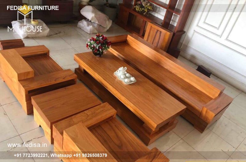 Burma Teak Wood Sofa Set Latest Sofa 2020 Pure Sagwan Sofa 3 Seater Steel Sofa