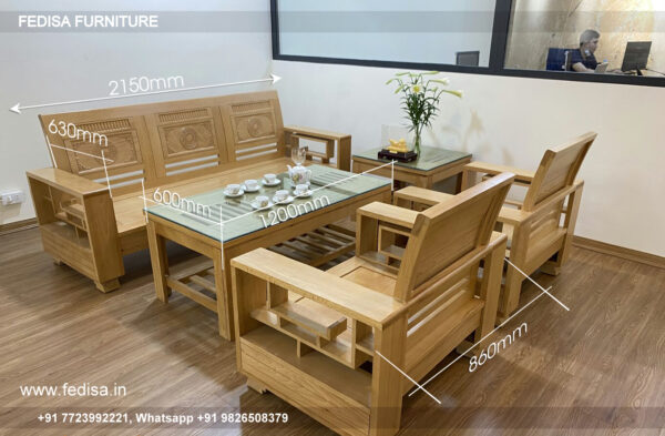 Wooden Sofa 4 Seater Coffee Colour Sofa Set Sofa Ki Price Sofa Bed Set For Living Room