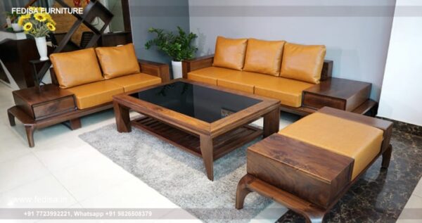 Wooden Sofa Set Colors Designer Wooden Sofa Set Turquoise Blue Sofa Set L Shape Sofa With Corner Table