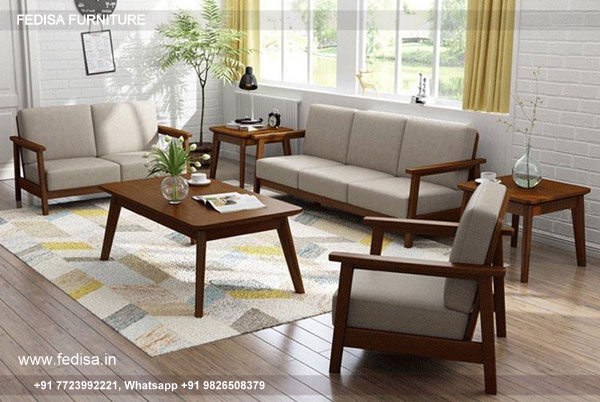 Solace Wooden Sofa Simple L Shape Sofa L Shaped Sofa Recliner Home Furniture Sofa Set