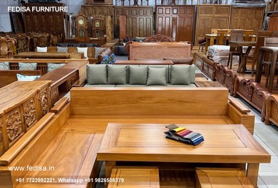 Small Size Wooden Sofa Set S0Fa Set Triveni Sofa Set Sofa Set Online Below 10000