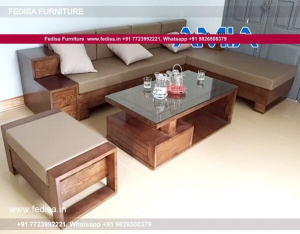 Contemporary Wooden Sofa Set Suede Living Room Set Blue Velvet L Shaped Sofa Sofa Set Manufacturers