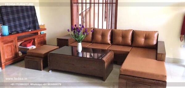Aarsun Sofa Set Plush Sofa Sectional Led Couch Set Small Sofa Set For Bedroom