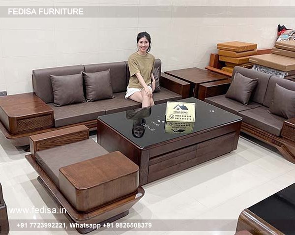 Sheesham Wood L Shaped Sofa Wooden Sofa Low Price Wooden L Shaped Sofa With Storage Sag Wood Sofa Set