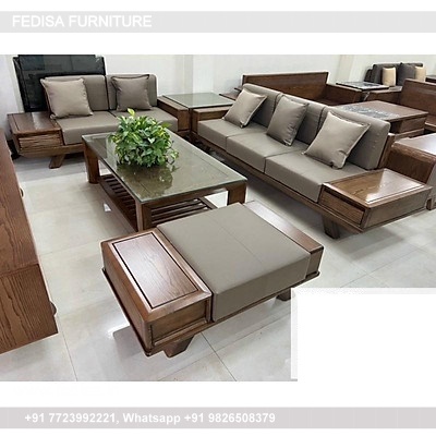 Contemporary Wooden Sofa Set Sofa Set Low Price Wooden Wood Sofa Seat Wooden Street L Shape Sofa