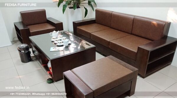 Sofa Maharaja Style Satori Wooden Sofa Wooden Handle Sofa Set Fedisa Sofa