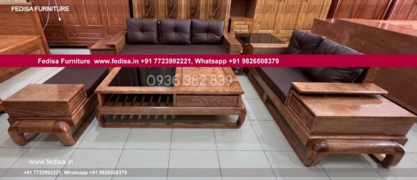 Wooden Sofa 3 Seater Price Fedisa Wooden Sofa Sofa Set Without Wood Wooden 7 Seater Sofa