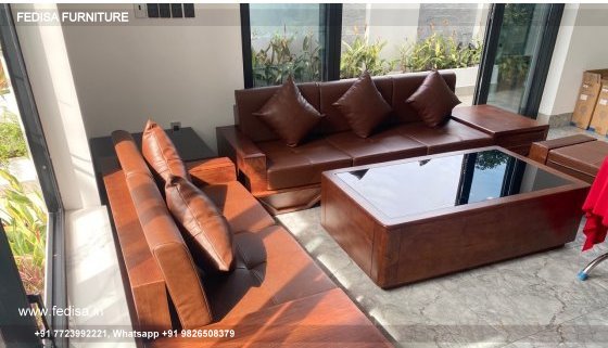 Simple 3 Seater Wooden Sofa Wooden 7 Seater Sofa Wooden Sofa Set For Drawing Room Wooden Sofa Damro