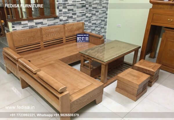 Wooden Sofa Set With Teapoy Modern Leather Living Room Sets Living Room Furniture Sets Near Me L Sofa Couch