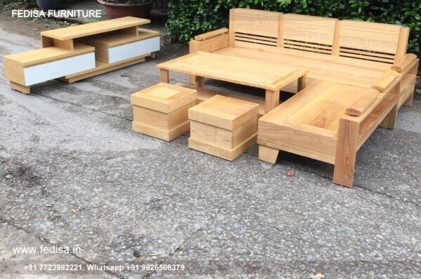 Sofa Set Wooden Street Sofa Made Of Wood Charlie Sofa Set Sofa Set For Small Drawing Room