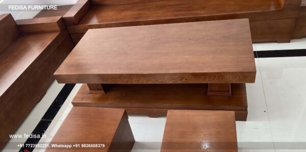 Wooden Street L Shape Sofa Sofa Set Brown 11 Seater Sofa Set Sofa 3 1 1 Sets